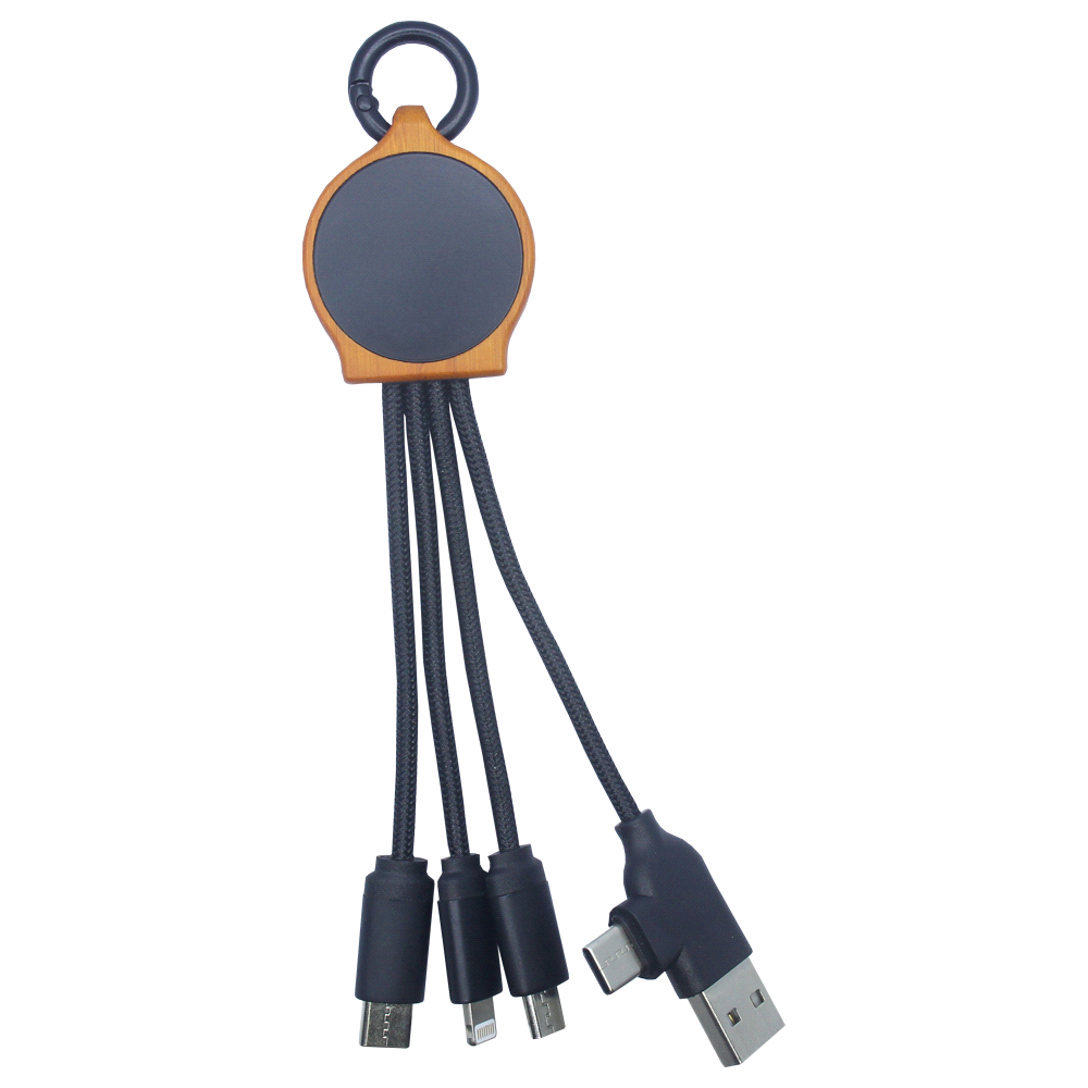 Bamboo Charging with RPET Cables - Image 3