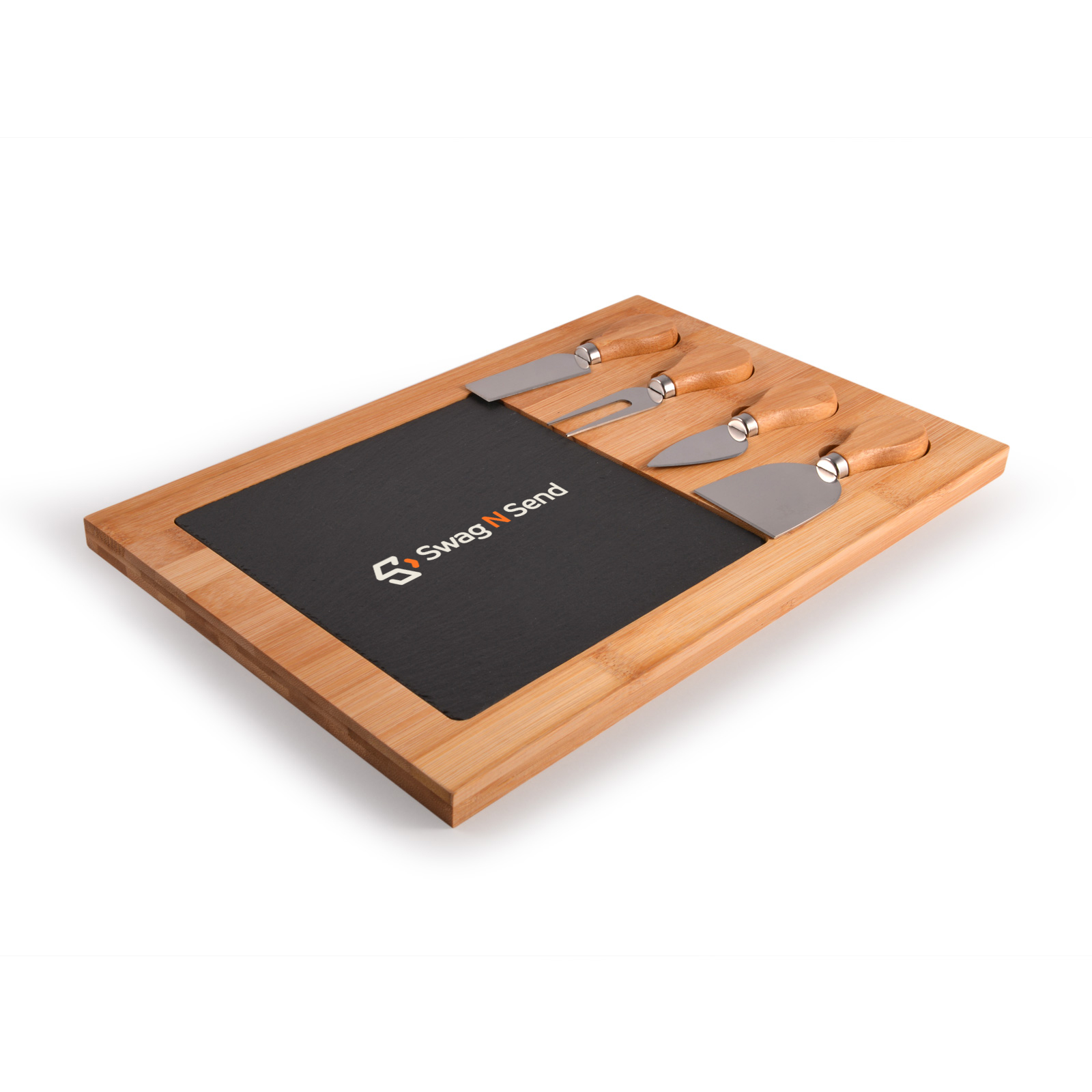 Mosaic Bamboo Slate Cheese Board