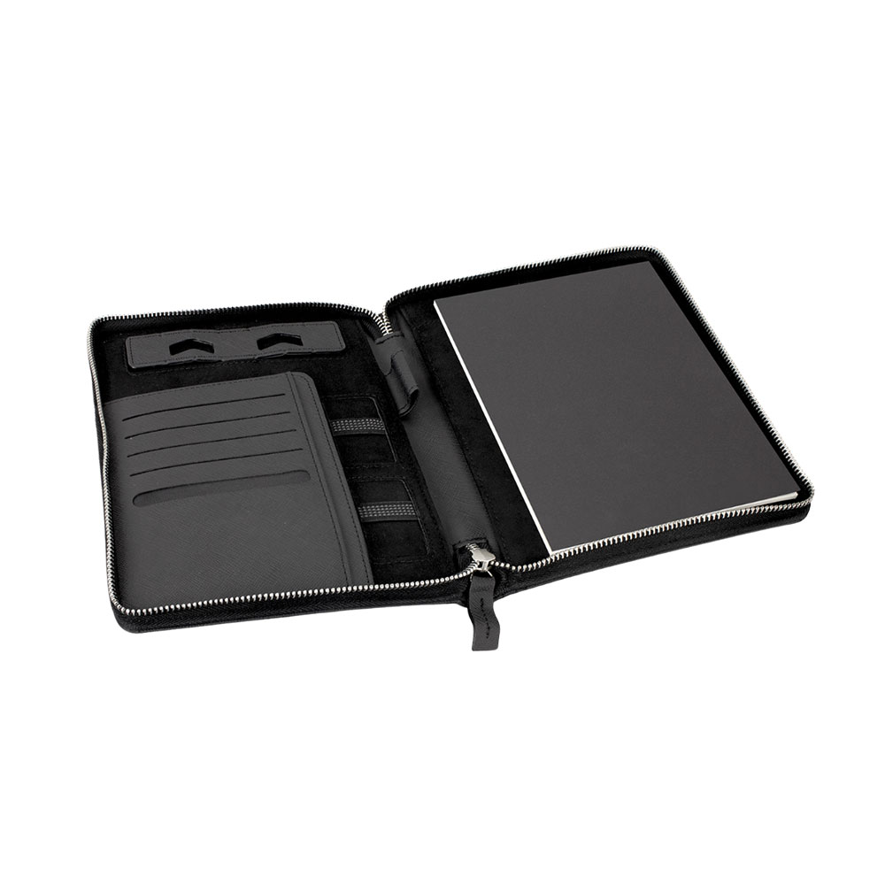 Swiss Peak Heritage A5 Portfolio with Zipper - Image 2