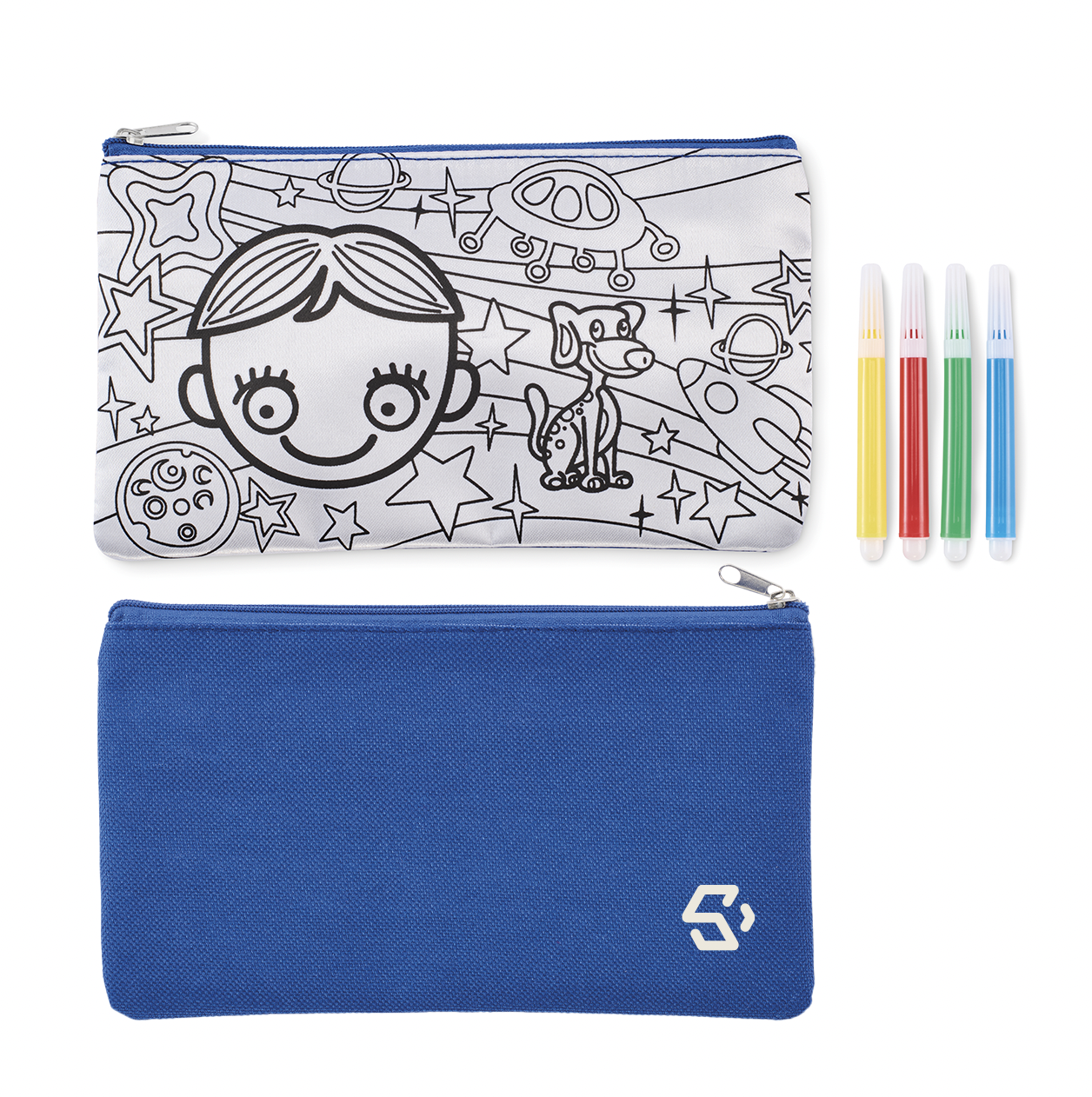 Pencil Case with Markers image