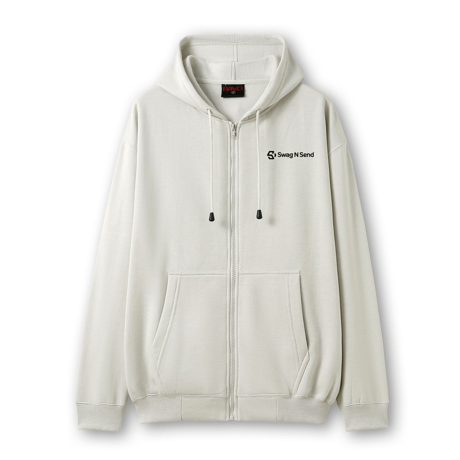 Unisex Zip Hood with Pocket