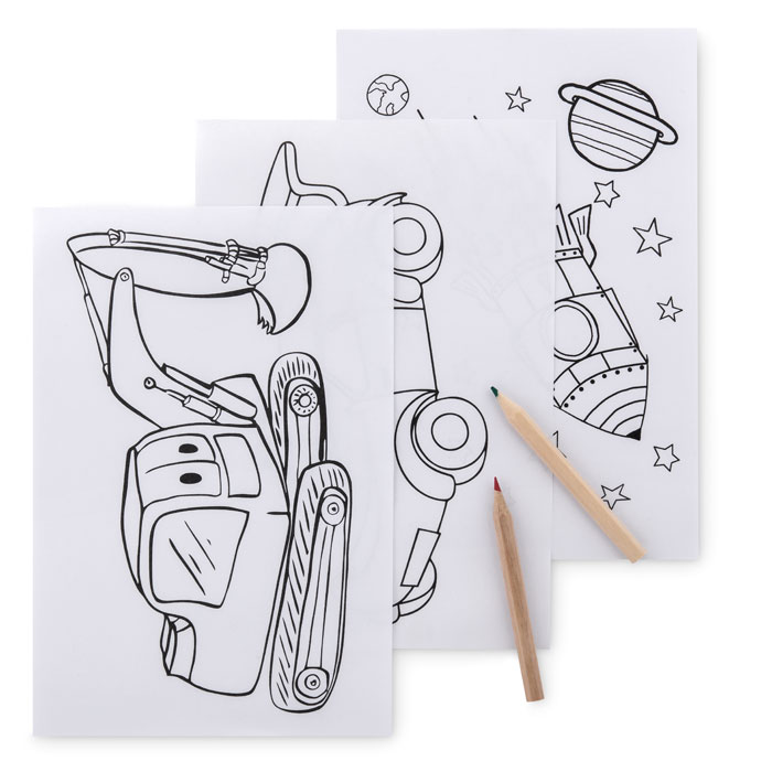 Kids Colouring in Set - Image 2